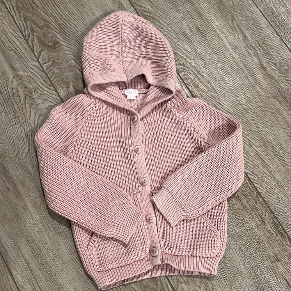 Jamie Kay hoodie.  Rose quartz color.  Size 3T.  New Without Tag!